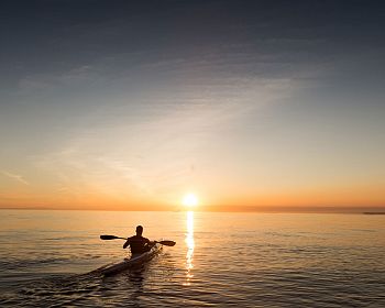 Escursione di mezza giornata in kayak da Portonovo