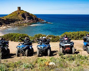 3-hour Quad bike tour in the Bosa area