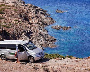 Da Stintino | Tour di un giorno in minivan al Parco Nazionale dell'Asinara