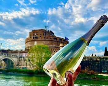 Crociera sul fiume, aperitivo in battello e combinazione di tour panoramico e scendi a Roma