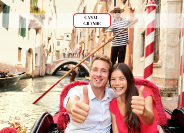 Private Gondola Ride Along Grand Canal