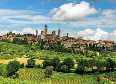 Tagesausflug nach Florenz: Pisa, San Gimignano und Siena mit Mittagessen