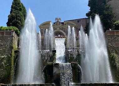Day Trip Rome to Tivoli Gardens Private Driver Local Tour Guide