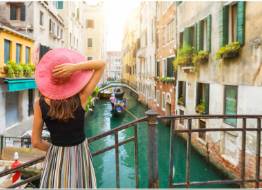 Tour di un'intera giornata a Venezia da Milano con crociera in battello lungo il Canal Grande