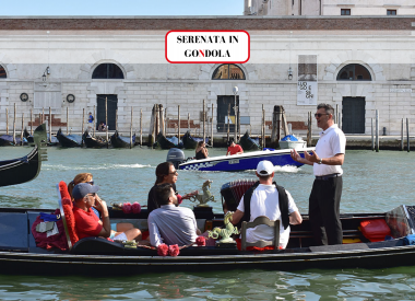 Romantic Private Gondola Serenade.