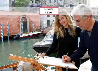Watercolors In Venice: Painting Class With Famous Artist