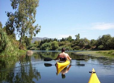Noleggia un kayak sul fiume Coghinas dal Ponte Baduboi a Valledoria
