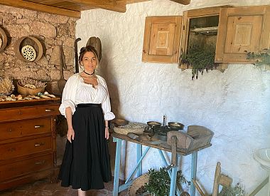 Laboratorio di pasta sarda in un antico borgo di Olbia
