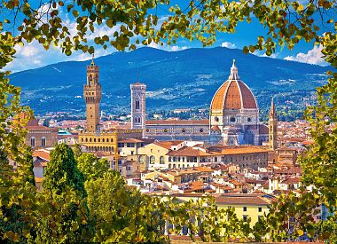 Tour della Città di Firenze con degustazione di vini e cibi italiani presso l'Osteria dell'OK