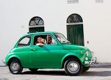 Vintage Fiat 500 Tour with Lunch from Siena