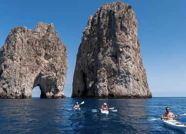 Tour guidato di Capri in Kayak