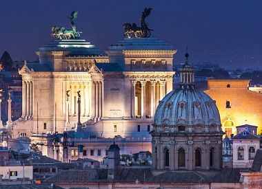 Das Beste von Rom bei Nacht: Private Sightseeingtour mit Chauffeur | Abholung/Rückgabe