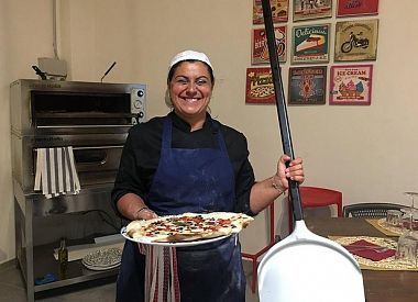Pizza and Gelato Making class in Florence
